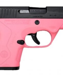 Beretta Nano Micro Compact Carry Pistol JMN9S65FC, 9MM, 3.07", Technopolymer, Pink Pronox Finish
