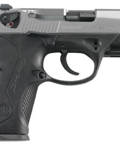 Beretta PX$ Storm Inox Compact Pistol JXC9F51, 9mm, 3.3", Black Interchangeable Backstrap Grips, Stainless Finish, 15 Rds