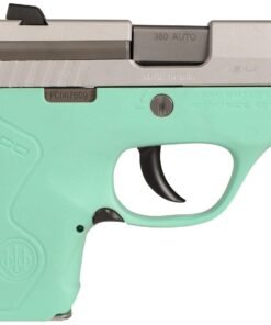 Beretta Pico Pistol JMP8D75, 380 Automatic Colt Pistol ACP, 2.7", Robin Egg Blue Polymer Grip/Frame, Robin Egg Blue Finish, 6 Rd