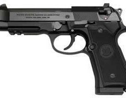 Beretta 96A1 Semi-Auto Pistol J9A4F10, 40 SW, 4.9", Black Polymer Grips, Matte Blue Finish, 12 Rd