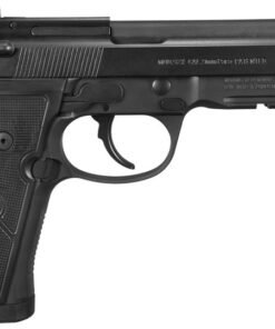 Beretta 92X Semi-Auto Pistol J92FR921, 9MM, 4.7", Black Polymer Grips, Black Finish, 17 Rd