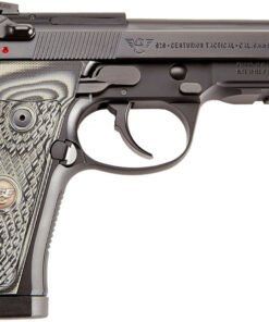 Beretta Wilson Combat 92G Centurion Tactical Pistol WCBER92CT9, 9mm, 4.3", G10 Black/Gray Grips, Black Finish, 20 Rd