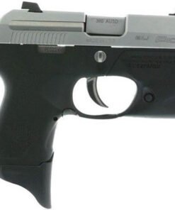 Beretta Pico Inox Compact Pistol w/Laser JMP8D25LMR, 380 ACP, Black Grips, Stainless Finish 6 Rds