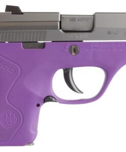 Beretta Pico Pistol JMP8D85, 380 Automatic Colt Pistol ACP, 2.7", Lavender Polymer Grip/Frame, Lavender Finish, 6 Rd
