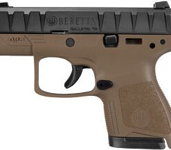 Beretta APX Carry Semi-Auto Pistol JAXN92005, 9mm, 3.07", FDE Synthetic Grip, Black Finish, 6 Rds