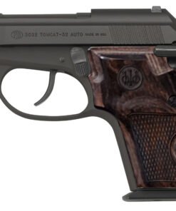 Beretta 3032 Tomcat Pistol J320125, 32 ACP, 2.90", Walnut Grips, Black Finish, 7 Rds