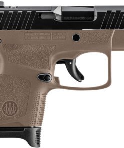 Beretta APX A1 Optics Ready Semi-Auto Pistol JAXN925A1, 9mm, 3.3", FDE Synthetic Grip, Black Finish, 6 Rds