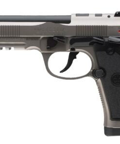 Beretta 92X PCO Pistol J92XPC020, 9mm Luger, 4.90", Aggressive Textured Black Grips, Gray Nistan Finish, 10 Rds