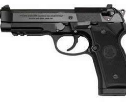 Beretta 92A1 Semi-Auto Pistol J9A9F10, 9MM, 4.9", Black Polymer Grips, Matte Blue Finish, 17 Rd