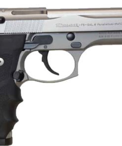 Beretta 92FS Brigadier Inox Pistol J92F560M, 9mm, 4.9", Polymer Grips, Stainless Finish, 15 Rds