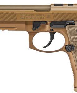 Beretta M9A4 Pistol JS92M9A4G, 9mm Luger, 5.2", FDE Polymer Grip, FDE finish, 10 Rds