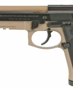 Beretta M9A3 FS Semi-Auto Pistol J92M9A3M4, 9mm, 5.2" Threaded, Flat Dark Earth/Black Finish, 17 Rds